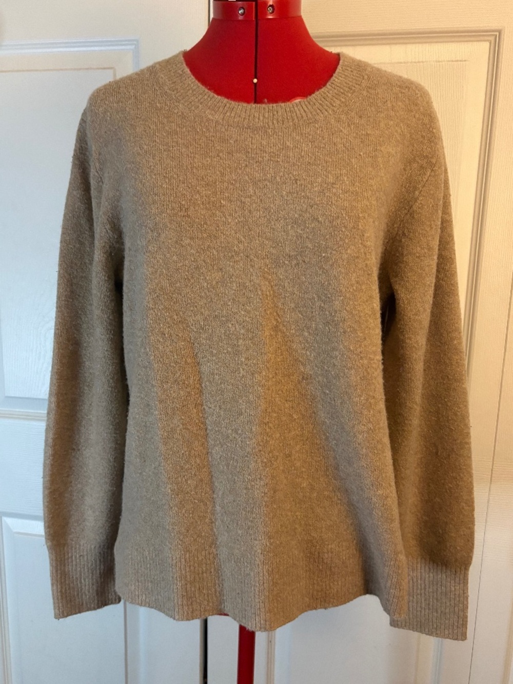 J Crew Extra Soft Sweater in Camel L